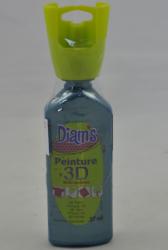 Acrylov farba 3D- 37ml- perleov modr Jaipur




