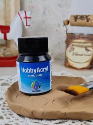 Acrylov farba matn 59ml- ierna