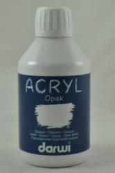 Acryl Opak- 250ml- 010 biela