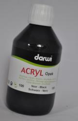Acryl Opak- 250ml- 100 čierna