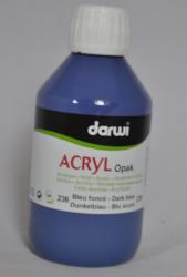 Acryl Opak- 250ml- 236 modrá tmavá