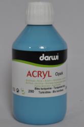 Acryl Opak- 250ml- 280 tyrkysová