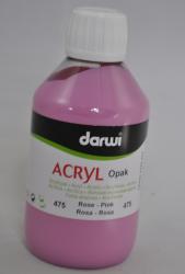 Acryl Opak- 250ml- 475 ružová