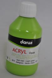 Acryl Opak- 250ml- 611 zelená svetlá