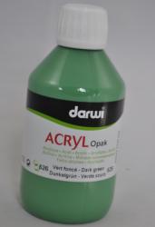 Acryl Opak- 250ml- 626 zelená tmavá