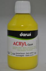 Acryl Opak- 250ml- 720 žltá tmavá