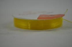 Lycrový vlasec 0,8mm/10m- žltá