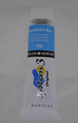 Daler-Rowney SYSTEM 3, 75 ml- fluorescenčná modrá  
