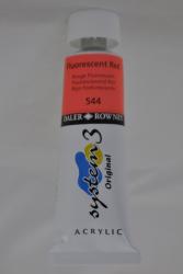 Daler-Rowney SYSTEM 3, 75 ml- fluorescenčná červená 