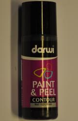 Paint & Peel kontúra- 80ml- 101 čierna