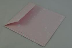 Obálka z ruèného papiera- kombinovaný ružový