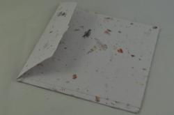 Obálka z ručného papiera- kombinovaný farebný