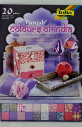 Sada luxusnch papierov A4- india fialovoruov