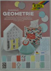 Sada dizajnových papierov- geometria