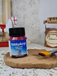 Acrylov farba matn 59ml- bordov