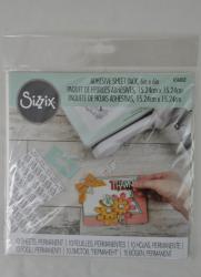 SIZZIX obojstranne lepiaca flia, 10ks/15x15cm