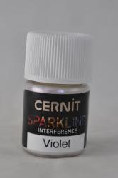 Cernit sparkling prok 3g- metalick fialov