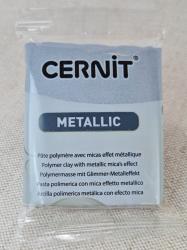 CERNIT Metalic 56g- 080 strieborná