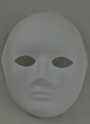 Maska z pappmach 21cm- tvr