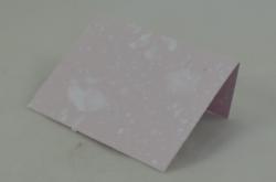 Oblka na darekov karty z runho papiera- kombinovan ruov