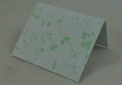 Oblka mal z runho papiera- kombinovan zelen