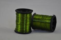 Drôt- medený 0,3mm/8m- zelený svetlý