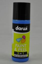 Paint & Peel 3v1- 80ml- 215 modrá svetlá