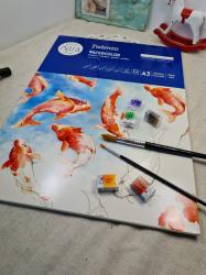 Skicr na aquarell A3 300g/10listov