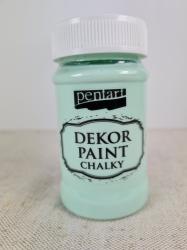 Dekor Paint Chalky, 100ml- mätovozelená