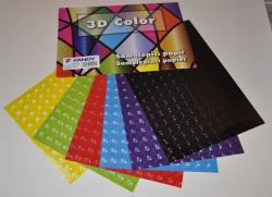 Samolepiaci papier 3D Color